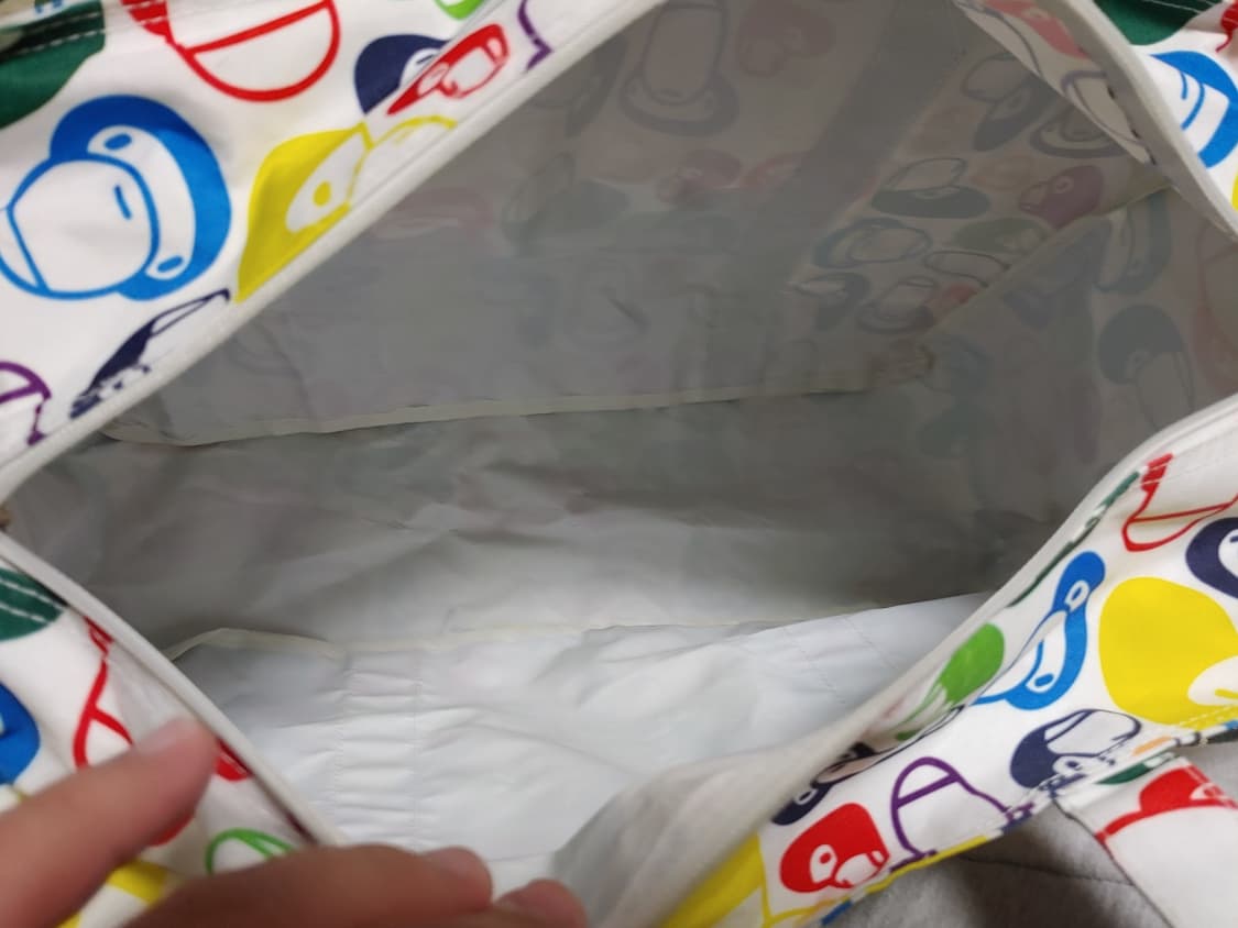 [OS] 베이프 베이비마일로 멀티 마일로 토트백 상품이미지4