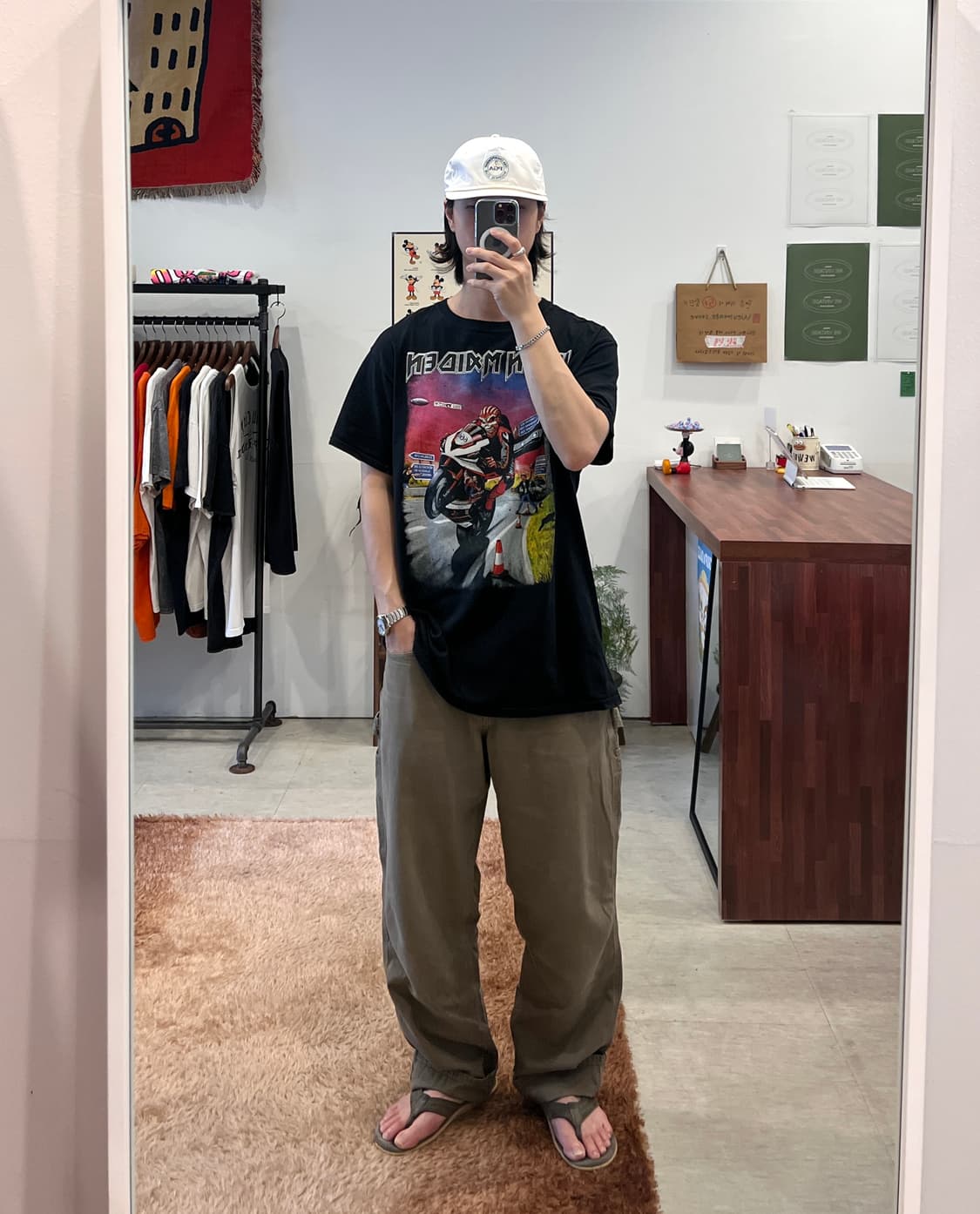 Gildan 길단 IRON MADIEN 아이언 메이든 밴드티 반팔 티셔츠 상품이미지2