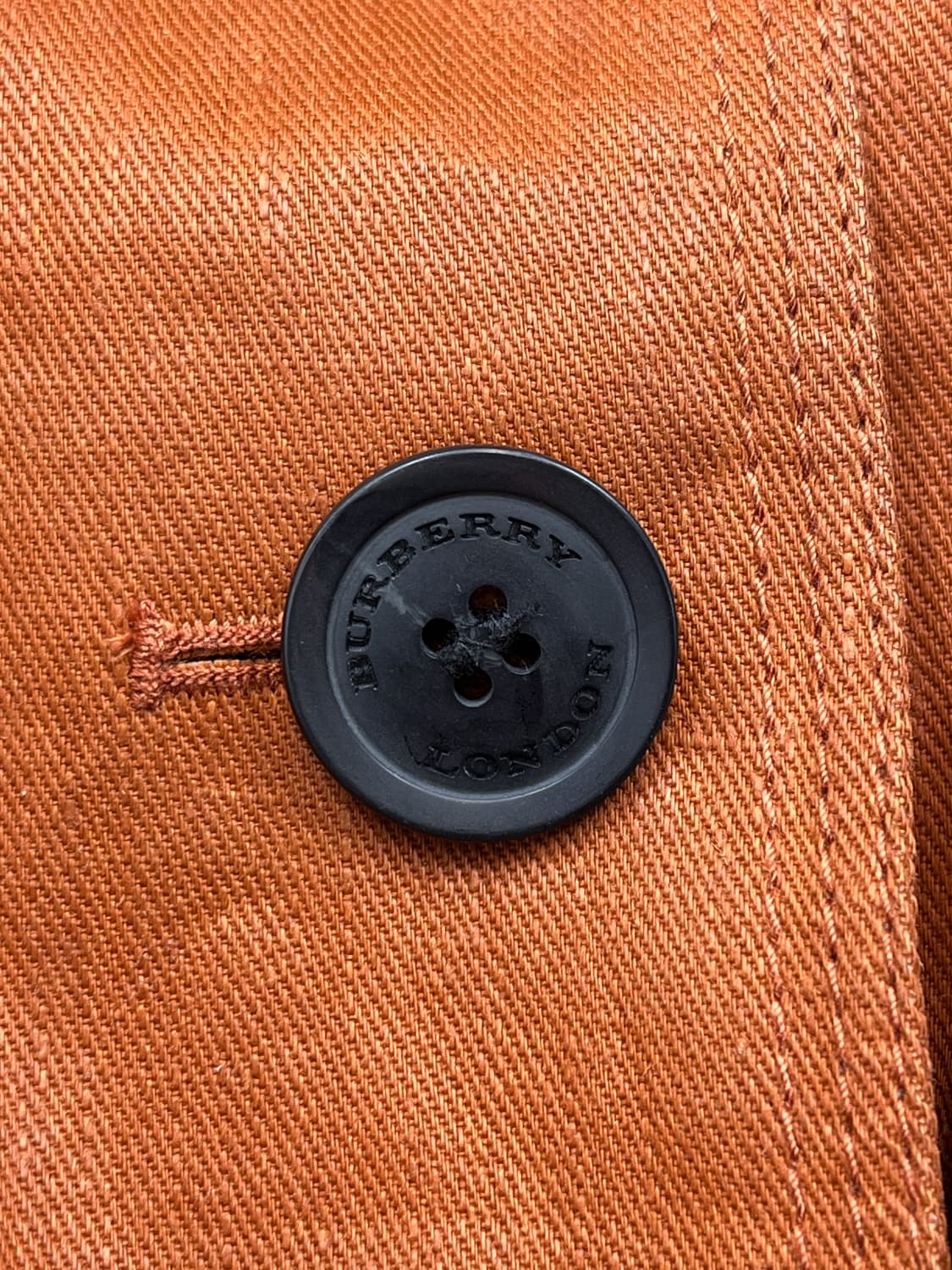 버버리 러스트 오렌지 숏 트렌치 자켓 상품이미지6