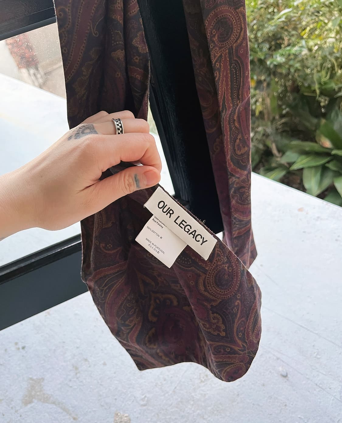 OUR LEGACY paisley scarf 상품이미지9