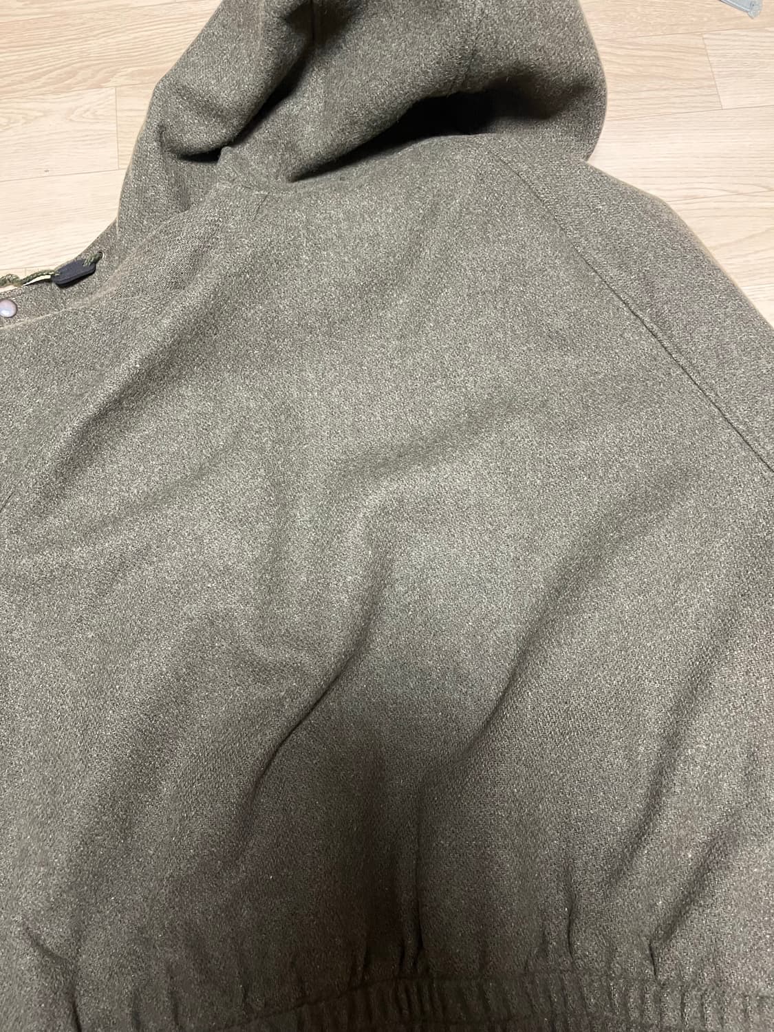 90s 폴로 랄프로렌 올리브 후드 자켓 상품이미지4