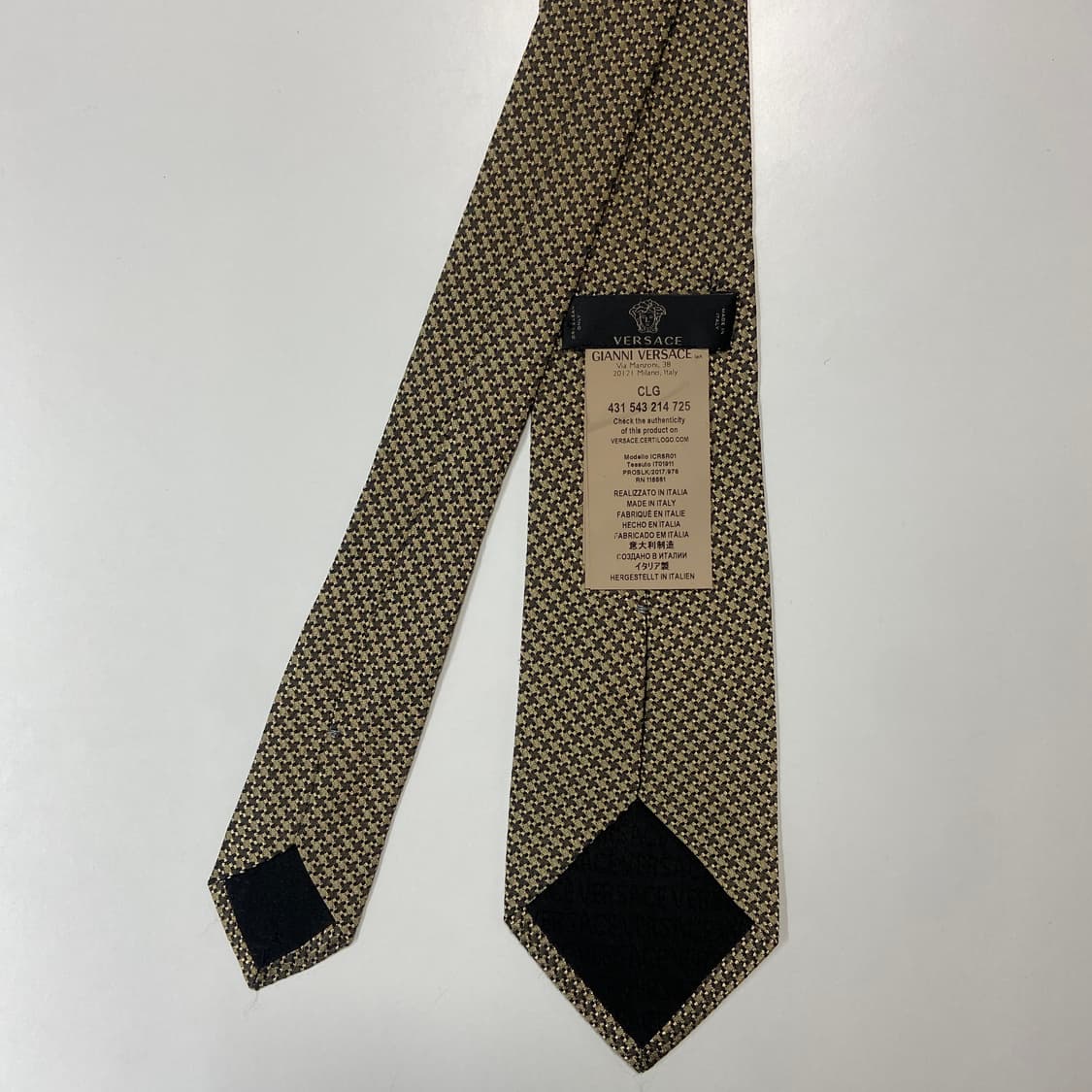 신형 Gianni Versace 베르사체 정품 명품넥타이 상품이미지2