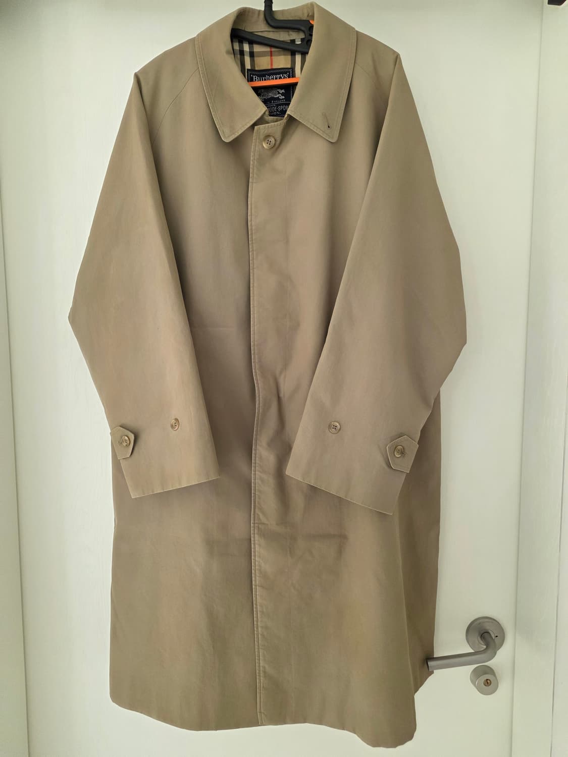 버버리 원패널 발마칸 영국제 상품이미지1