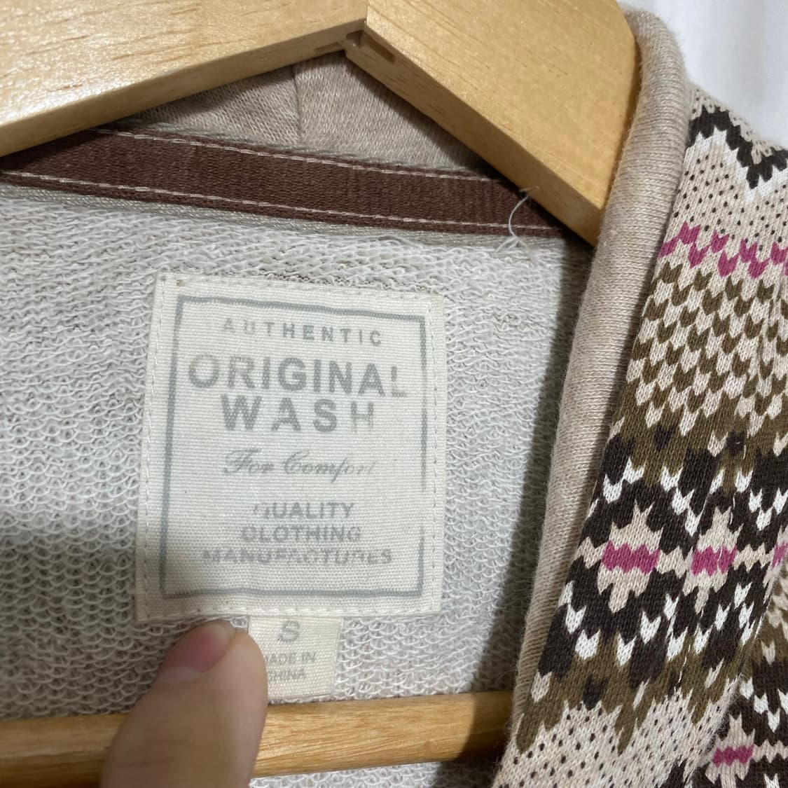 빈티지 유니클로 후드집업 상품이미지4