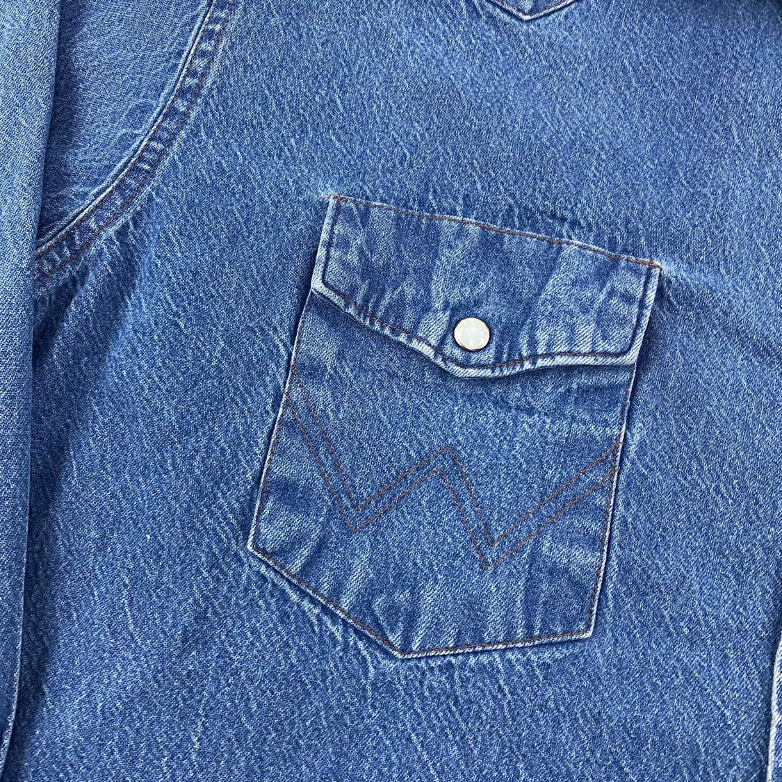 랭글러 USA Og 데님 웨스턴 셔츠 (105) 상품이미지5