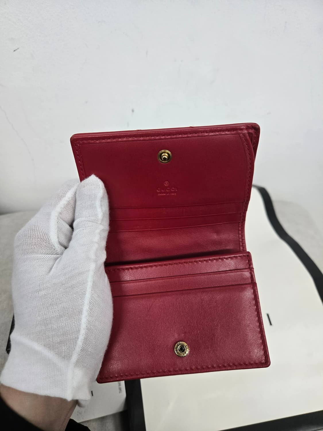 [보증서 정품] 구찌 마몬트 반지갑 상품이미지4