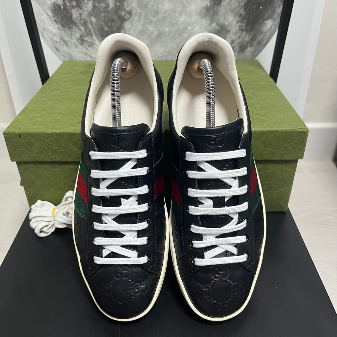 정품 8.5) 구찌 에이스 씨마 스니커즈 275~280 상품이미지3