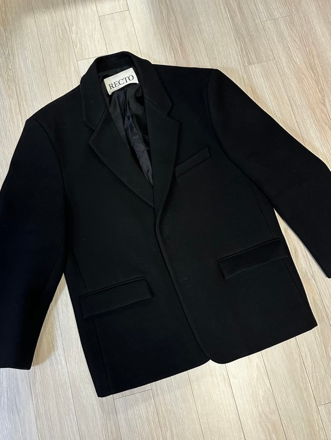 렉토 오버사이즈 울 블레이저 상품이미지3