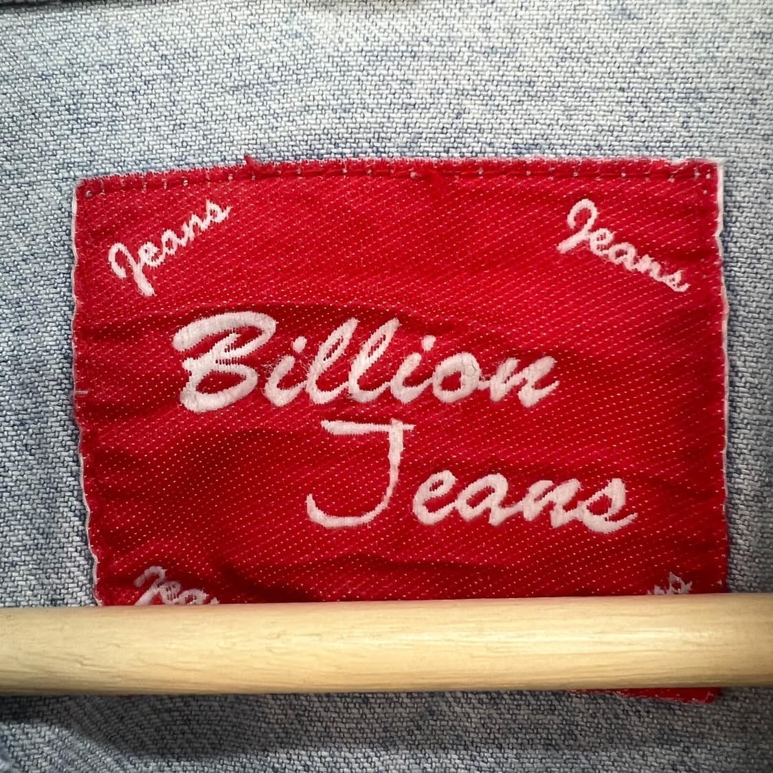 빌리언진 펩시콜라 엠브로이드 데님 트러커 자켓 상품이미지8