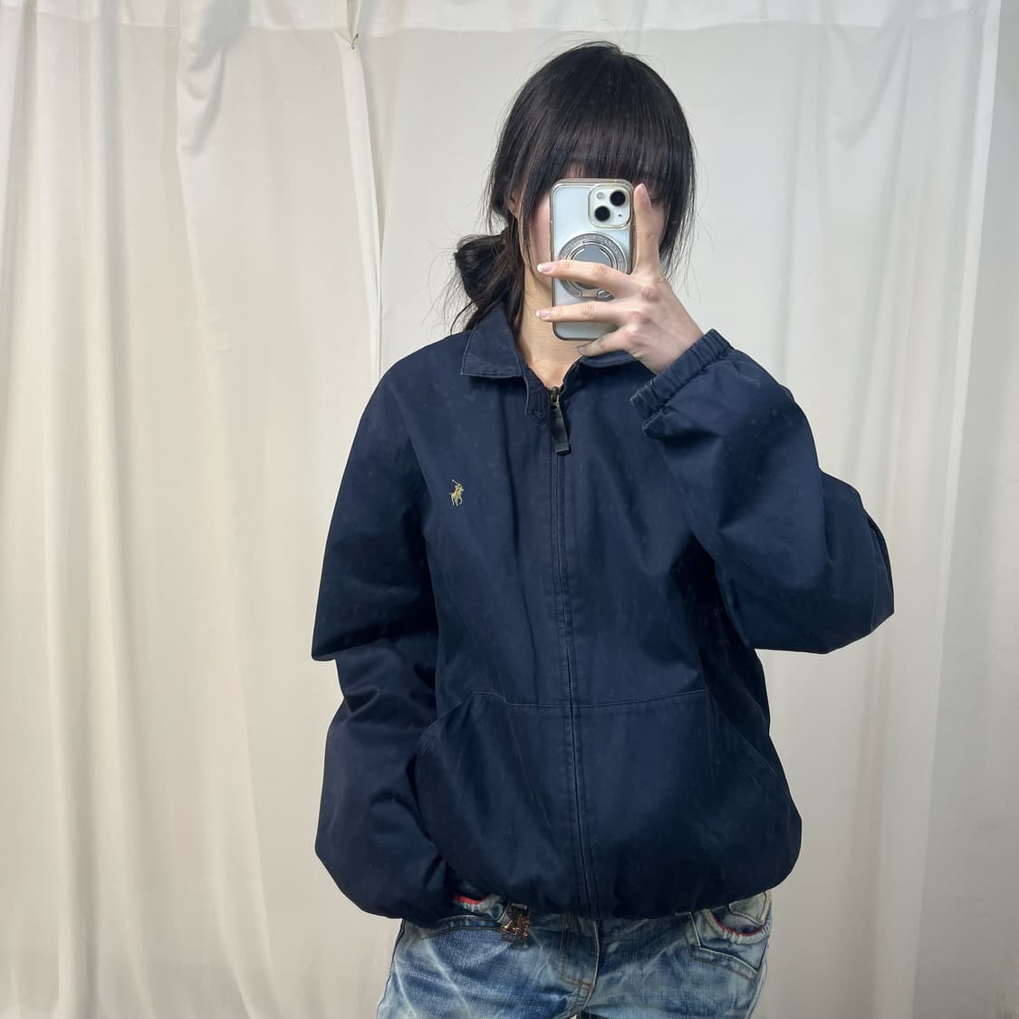 Polo Ralph Lauren navy blouson 상품이미지1
