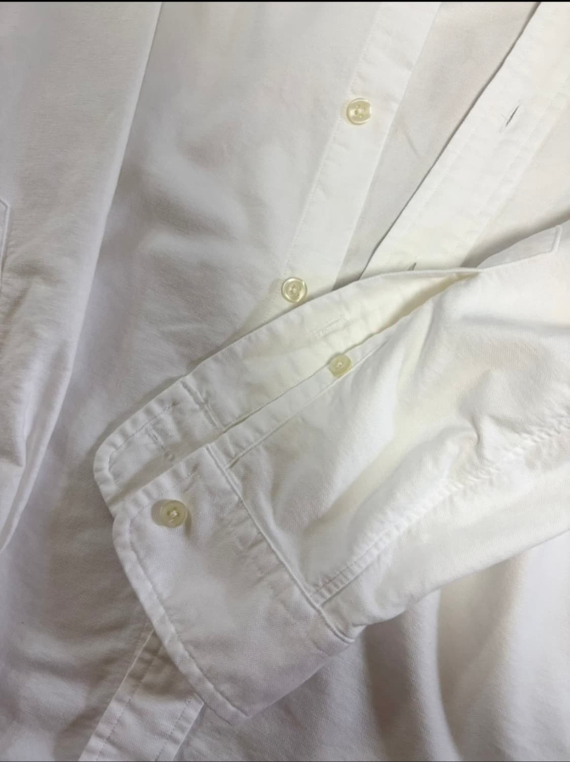 폴로 커스텀핏 클래식 옥스포드 셔츠 (무신사 에디션) S사이즈 상품이미지4