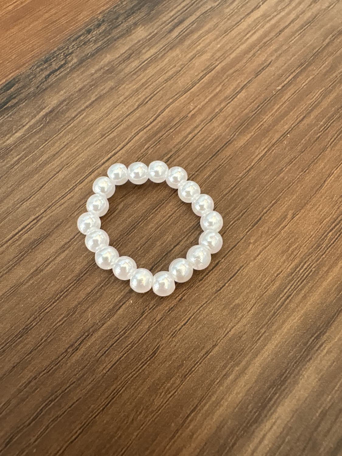 비즈 진주반지 상품이미지1