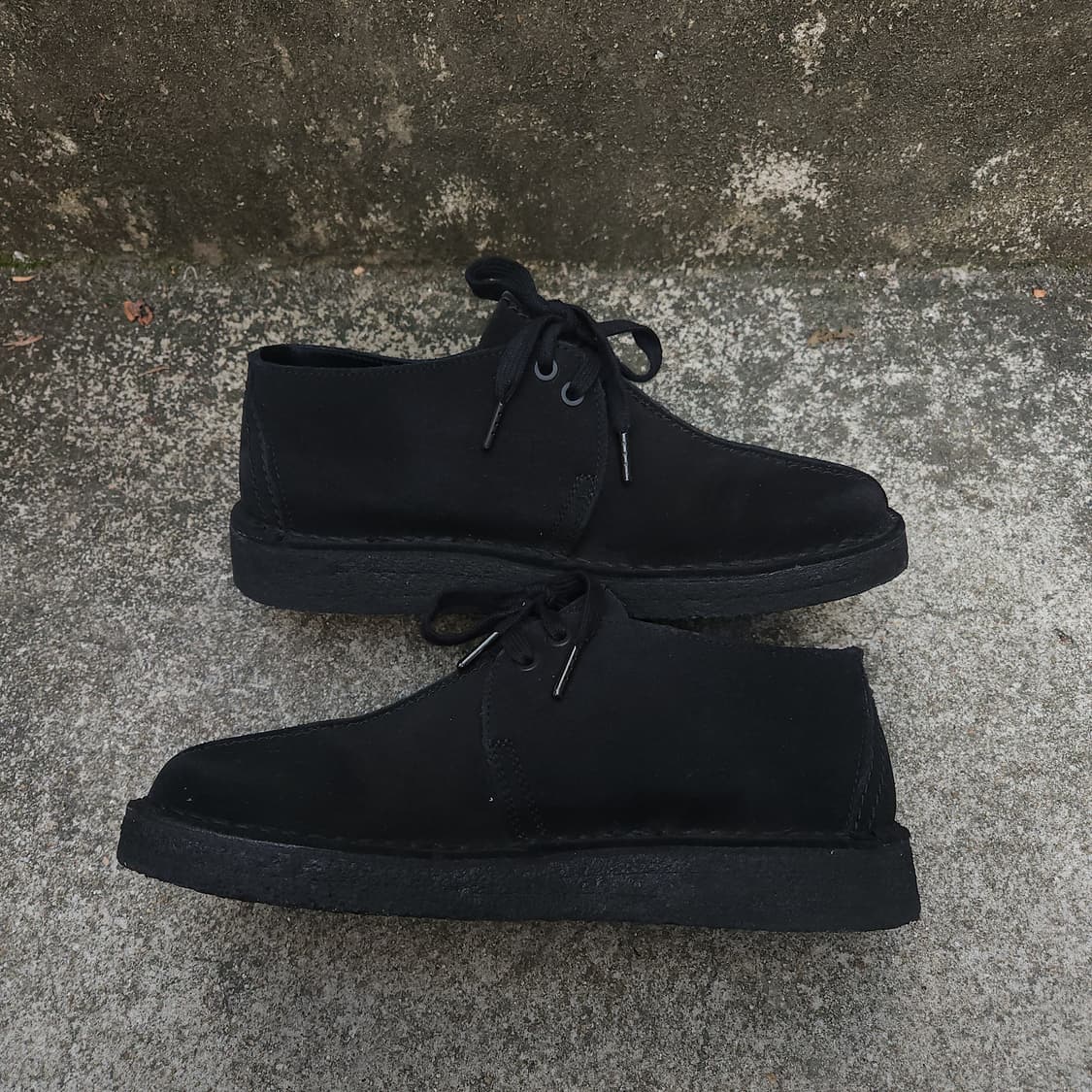 [255] 클락스 데저트 트랙 블랙 스웨이드 상품이미지5