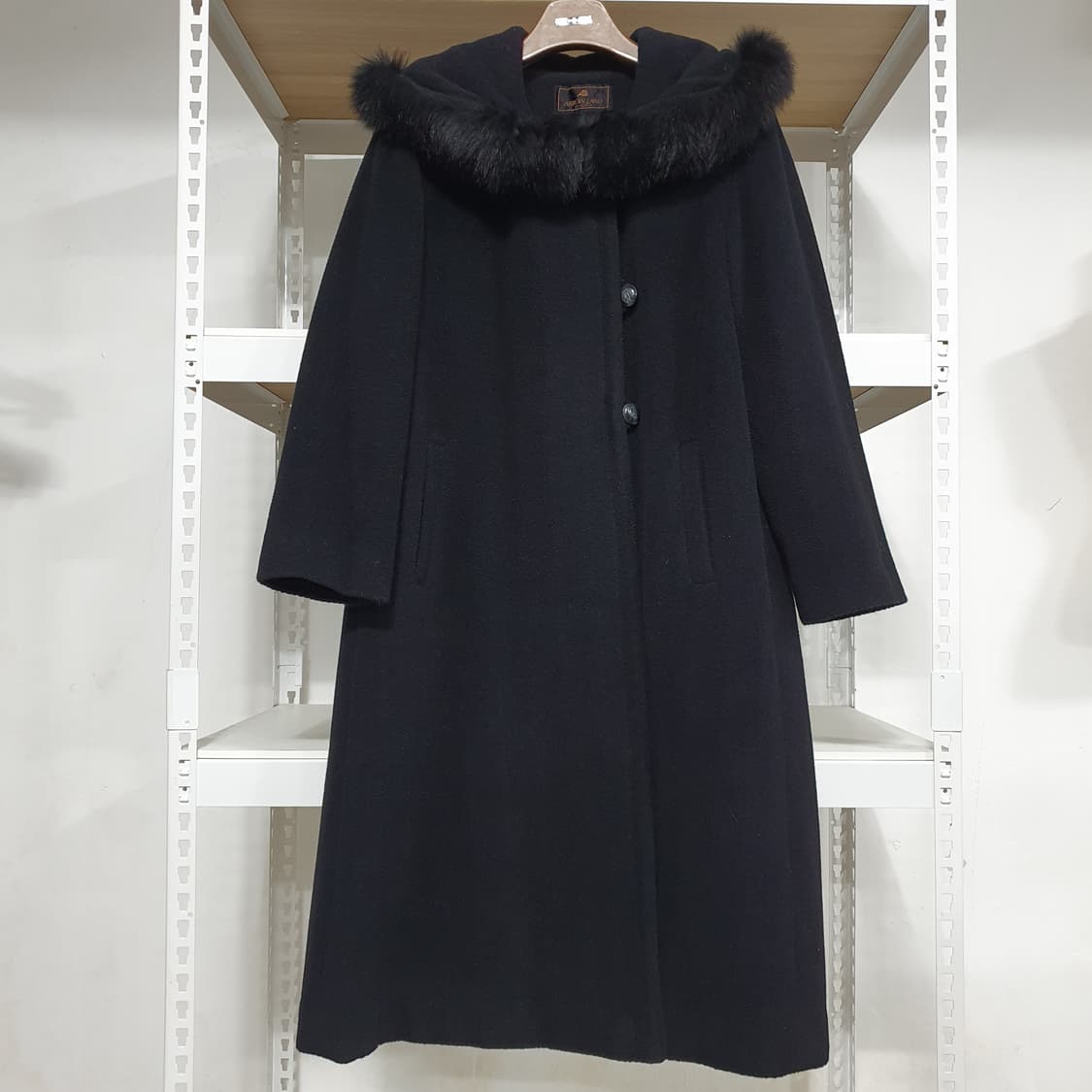 빈티지 숄 카라 케이프 울 코트 토끼털 / 모리걸 달천깔 페어리 상품이미지9