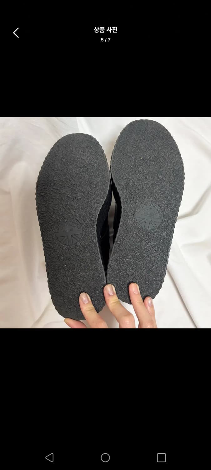 언더그라운드 클리퍼 통굽 키높이 구두 로퍼 상품이미지5