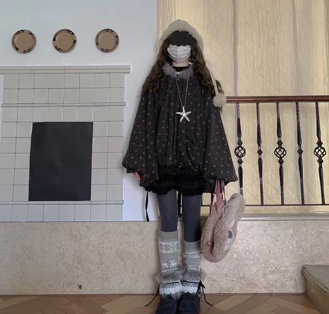 모리걸 케이프 아우터  상품이미지1