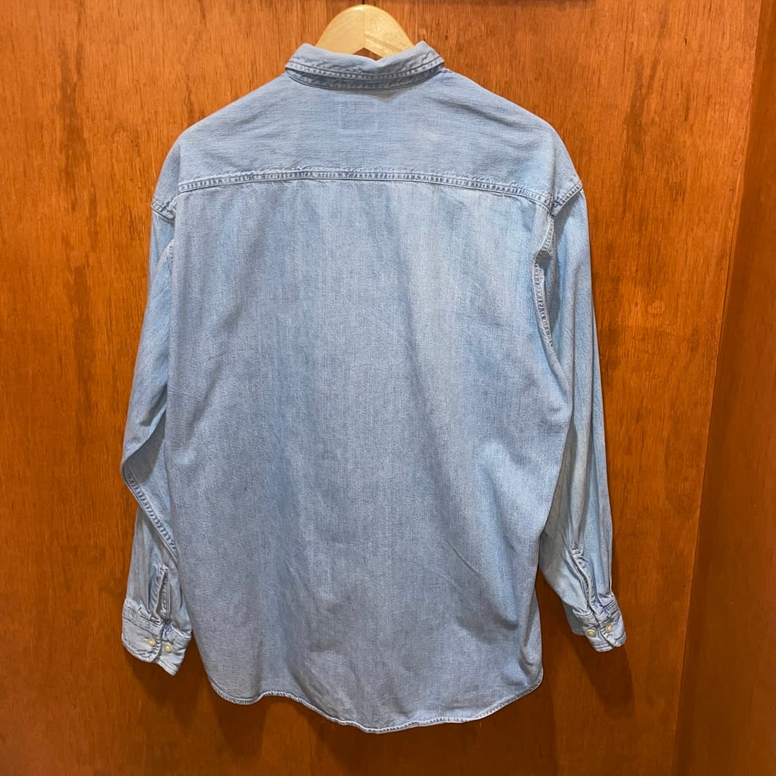 (L) 90s Gap 올드 갭 데님 셔츠 상품이미지4