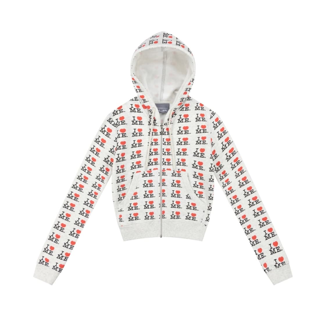 그레이 후드 집업 상품이미지1