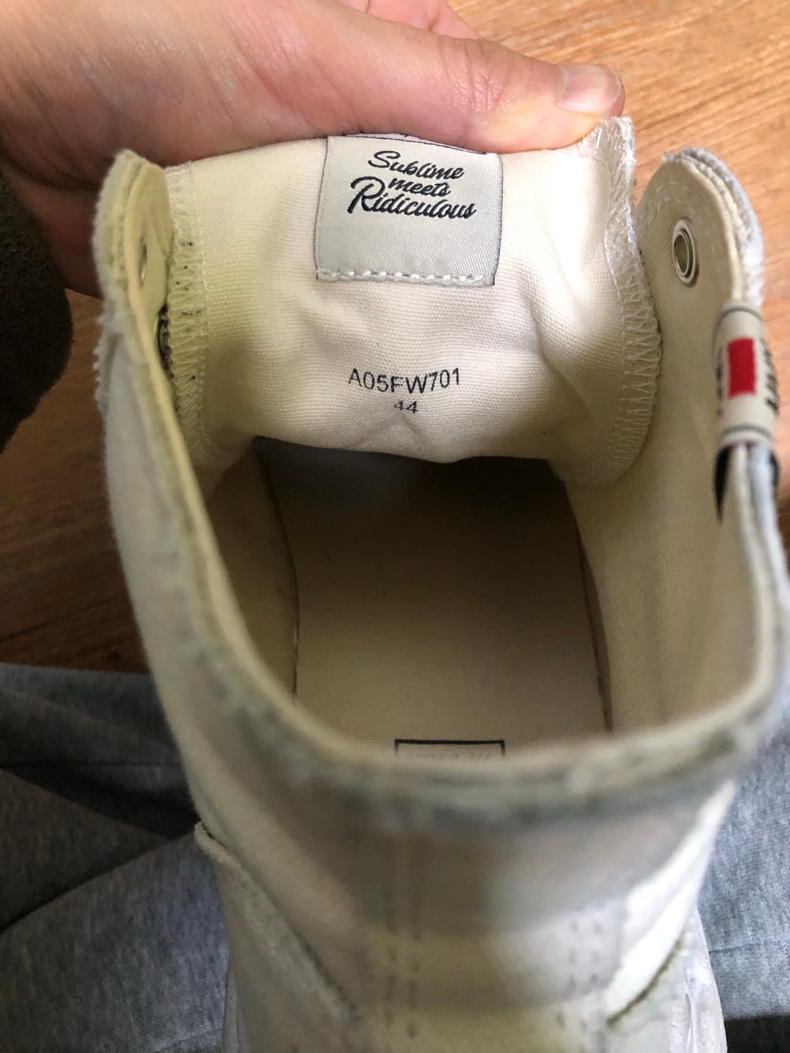 미하라 야스히로 행크 하이 44사이즈(280) 상품이미지5