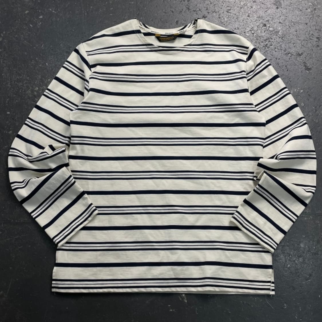 105 유니폼브릿지 단가라 롱슬리브  상품이미지1