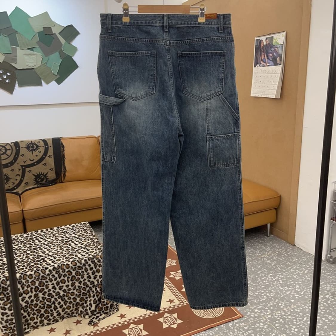 시도 올드스쿨 레트로 빈티지 워싱 데님팬츠 3 C09196 상품이미지4