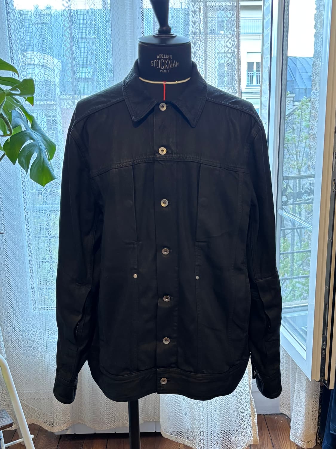 SS24 블랙 리도 워커 데님 자켓 상품이미지4