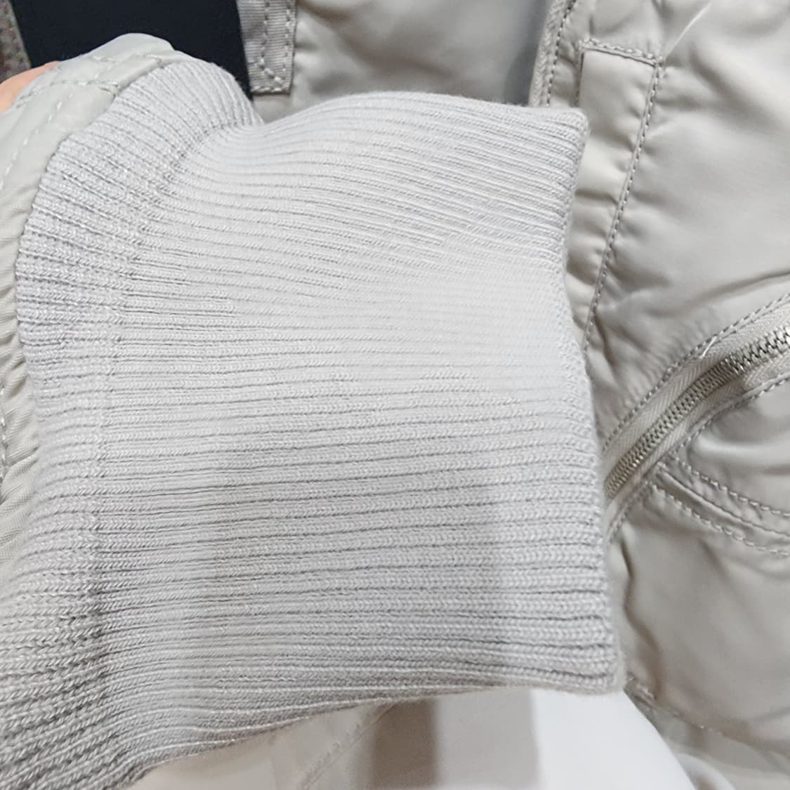 송지오 옴므 후드 MA-1 자켓 46 새제품 택O 상품이미지5