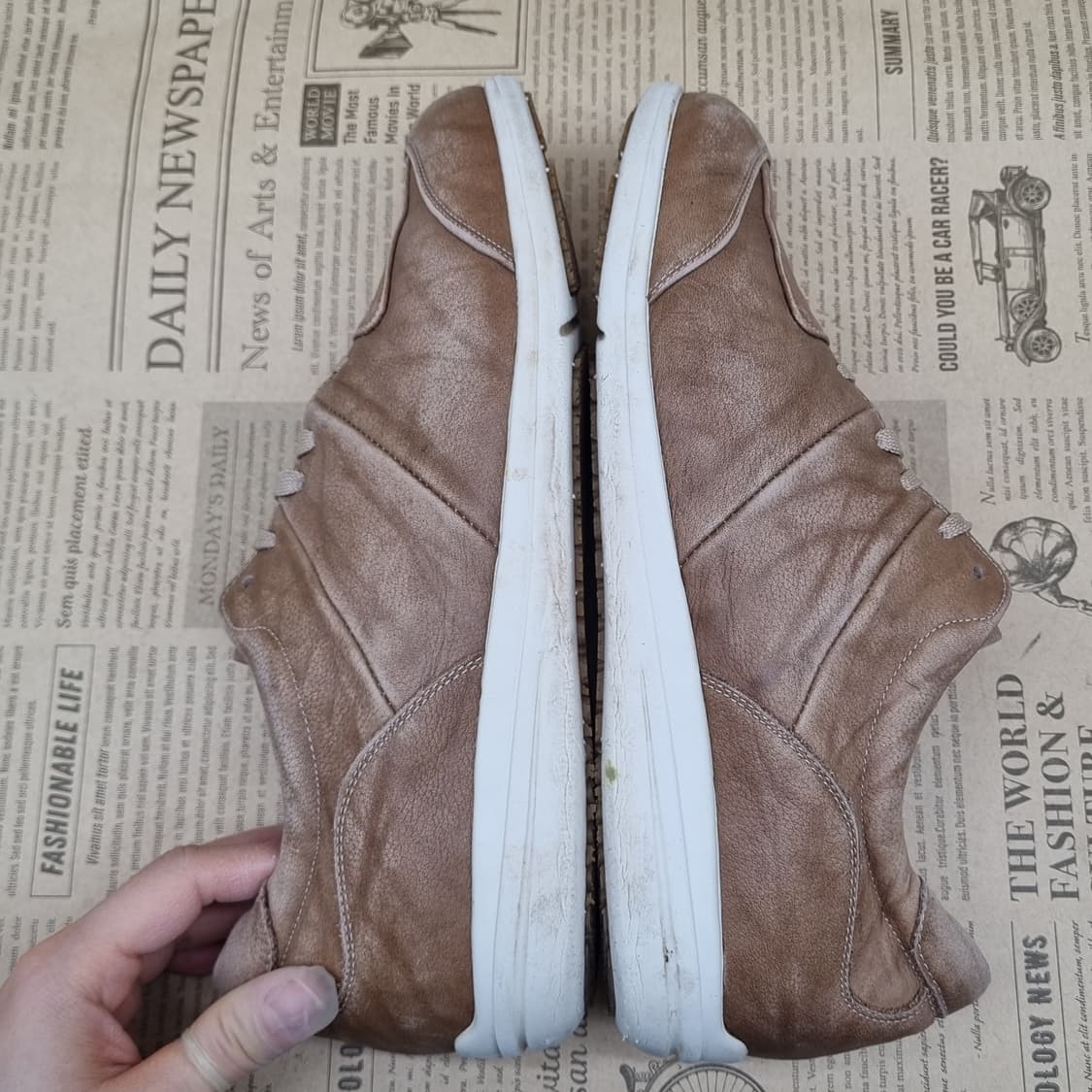 베네슈 천연가죽 컴포트화 245 상품이미지5