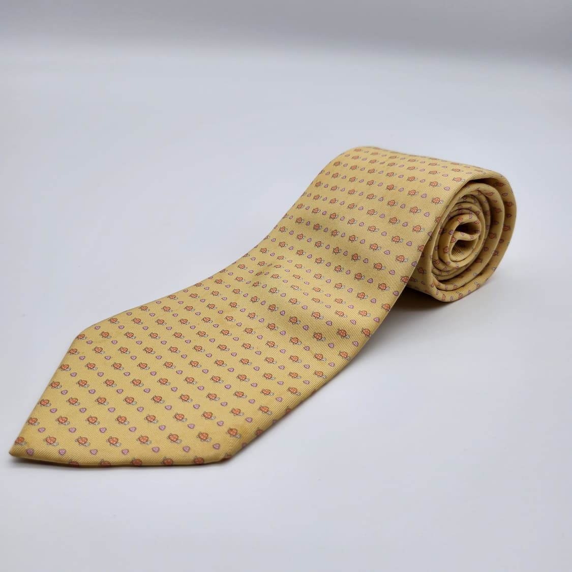 페라가모 실크 넥타이 [BFC7338_0542-14] 상품이미지2