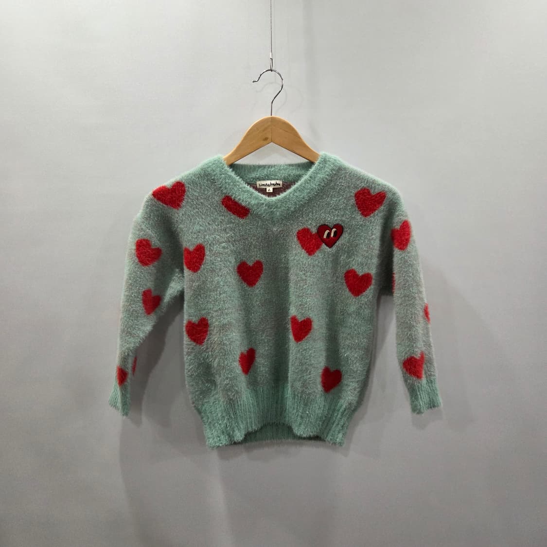 리미떼두두 키즈 앙고라 니트 L 상품이미지1