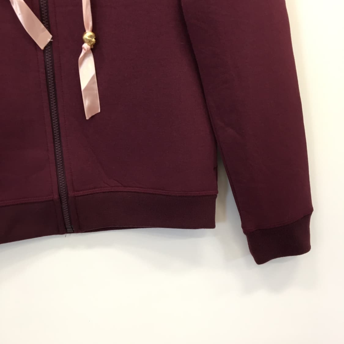 쟈딕앤볼테드 콤피 버건디 후드집업 XS  상품이미지3