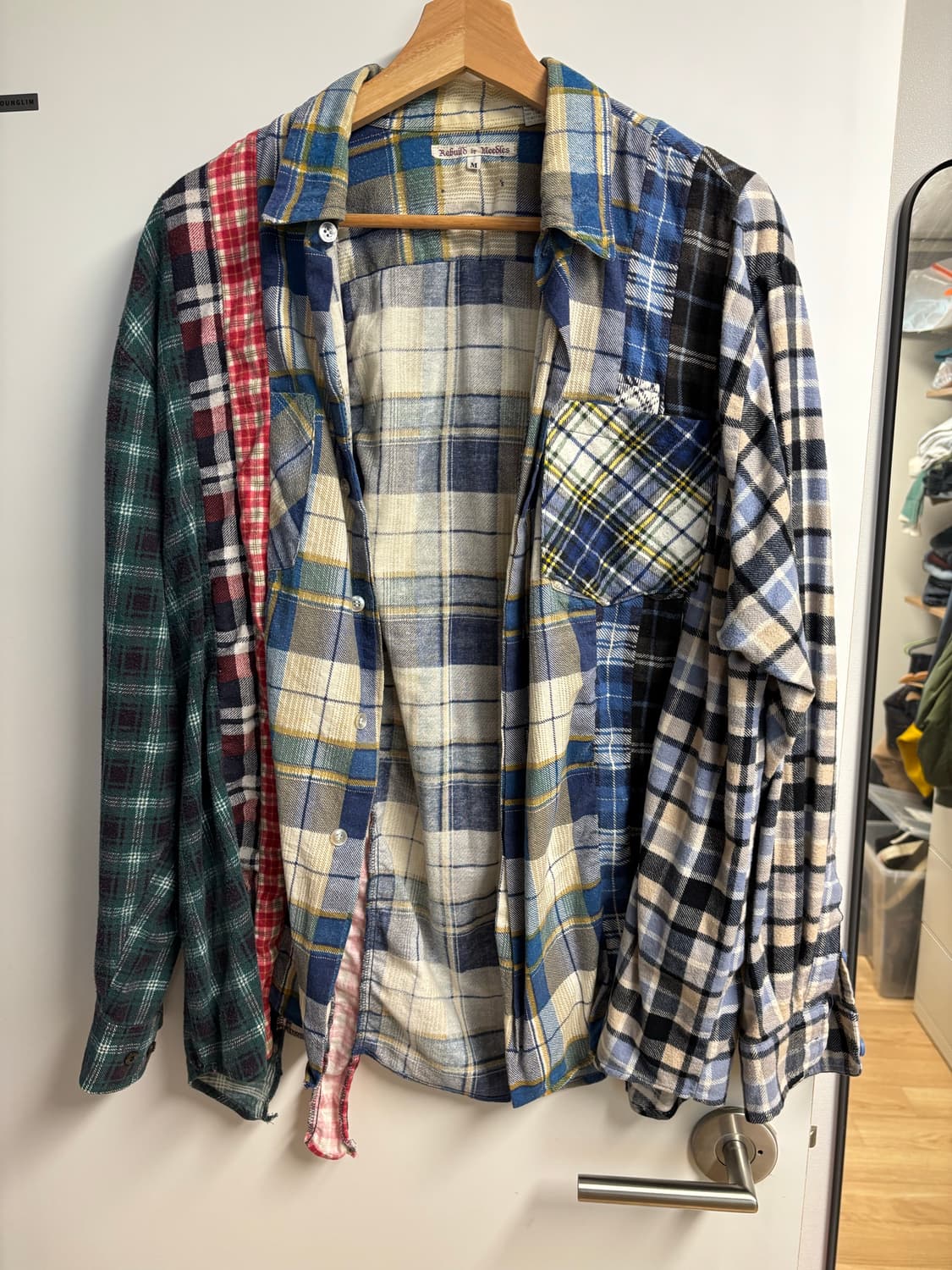 [M] 리빌드 바이 니들즈 플란넬 셔츠 멀티 상품이미지1