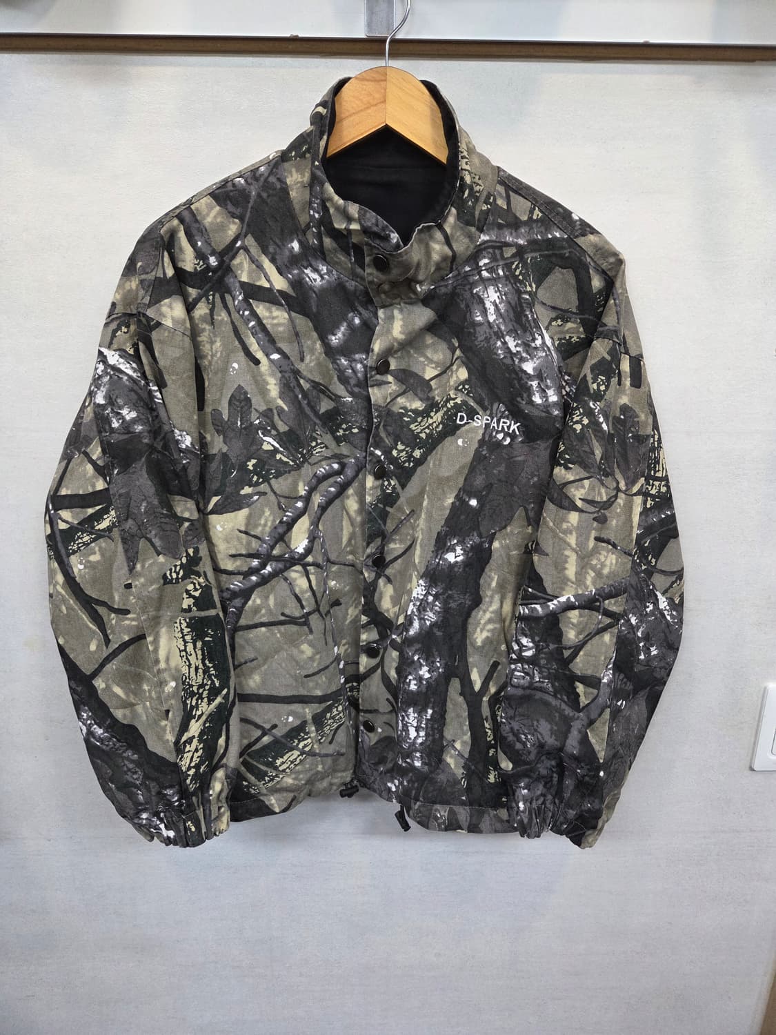 빈티지 d spark 리얼트리 리버시블 코튼 자켓 s 오버핏  상품이미지1