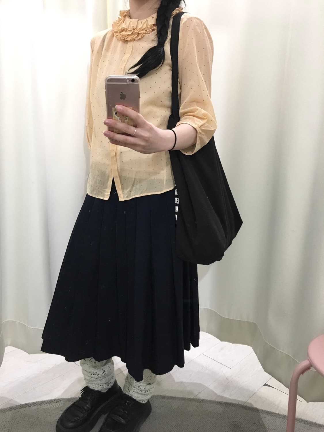 margaret howell dot blouse 상품이미지5