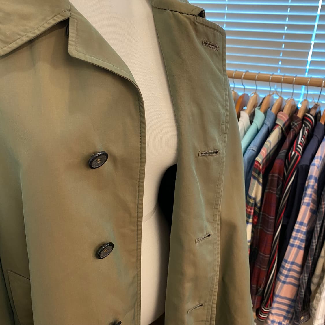 90‘s Burberry 레인 코트 상품이미지7