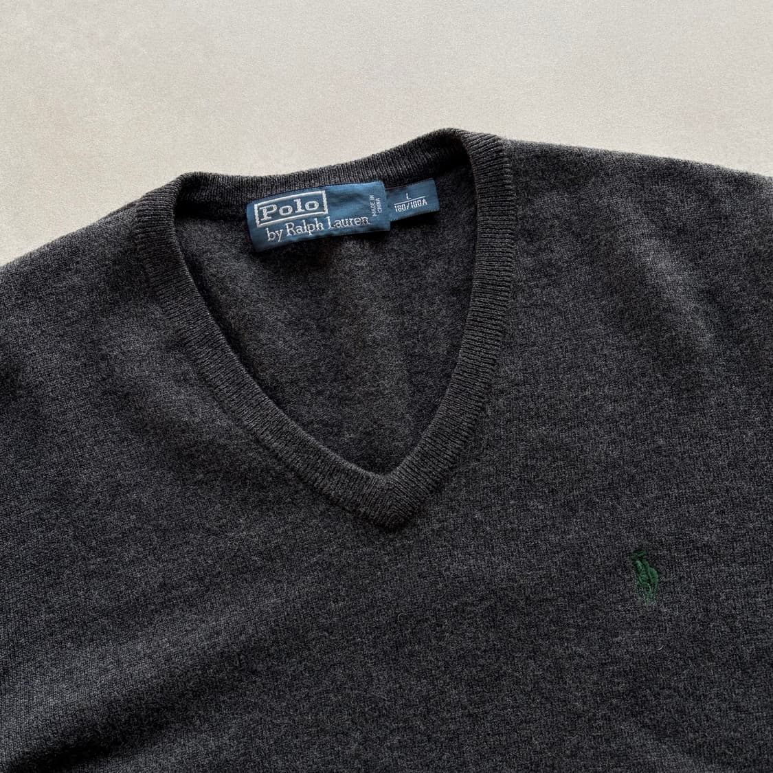 [L]폴로 랄프로렌 램스울 브이넥 니트 상품이미지6