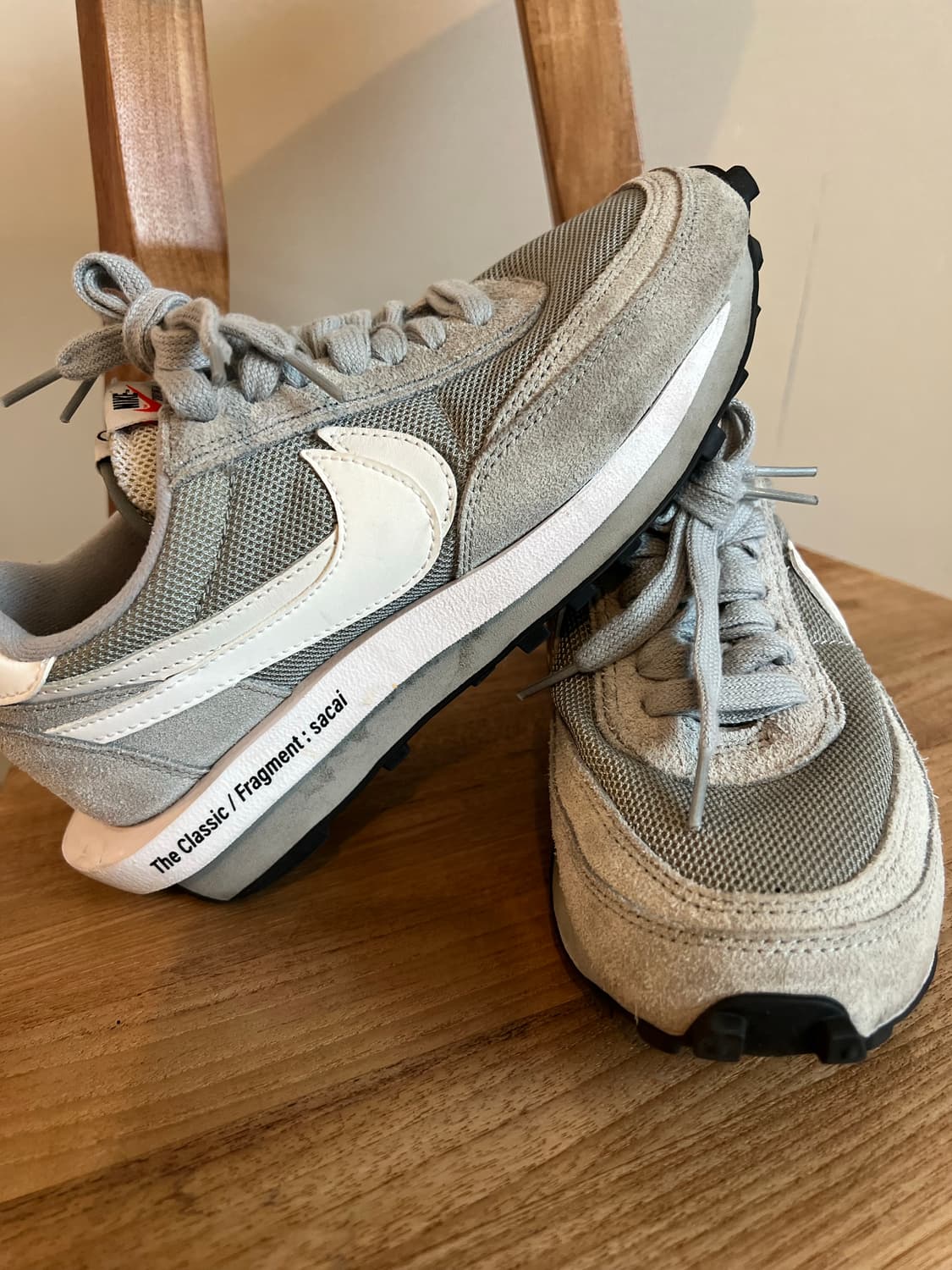 나이키 x 사카이 x 프라그먼트 LD와플 '라이트 스모크 그레이 상품이미지8