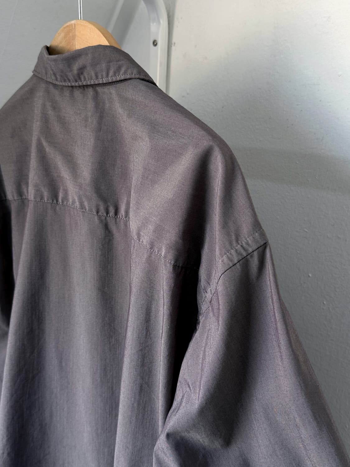 Light cotton poly design shirt 상품이미지2