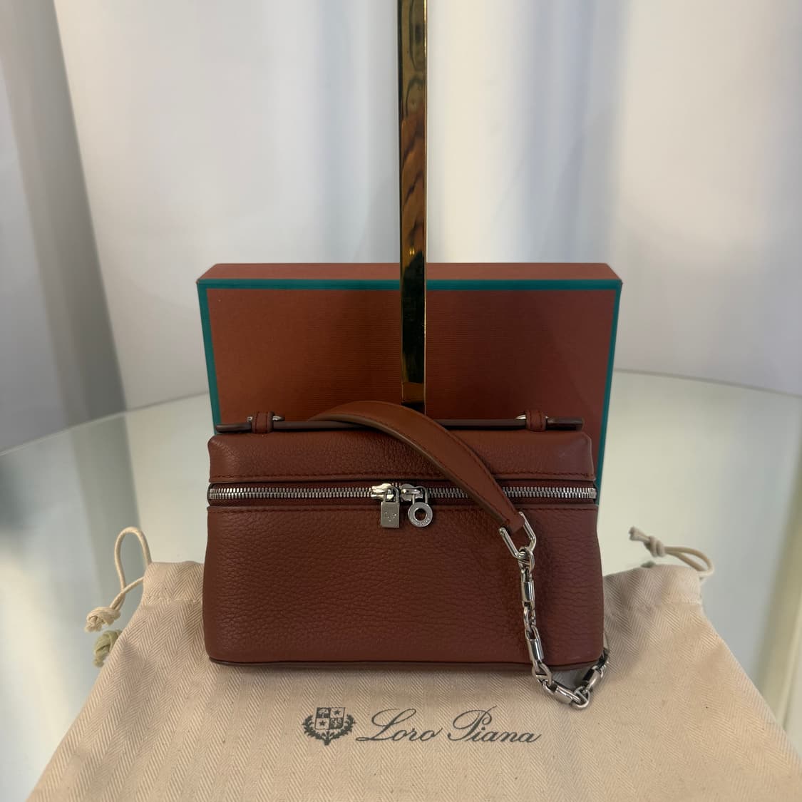 [정품] 로로피아나 엑스트라 포켓 미니 파우치 FAN9867 상품이미지6