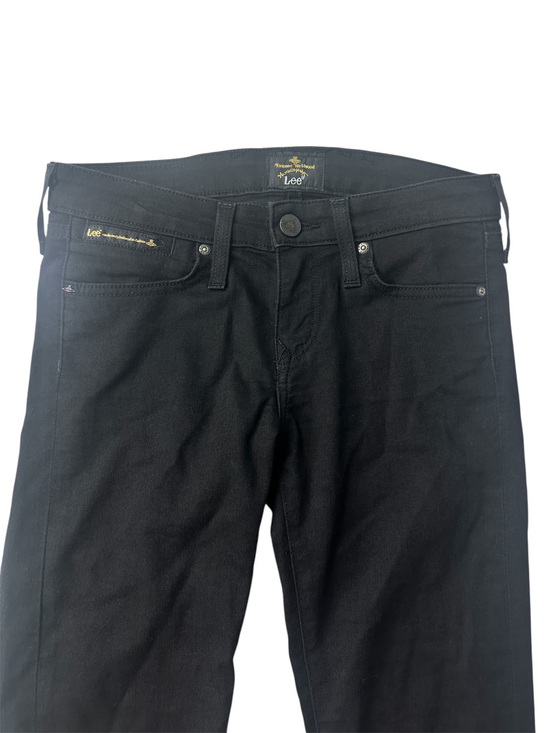 비비안웨스트우드 lee 블랙 데님팬츠 상품이미지5