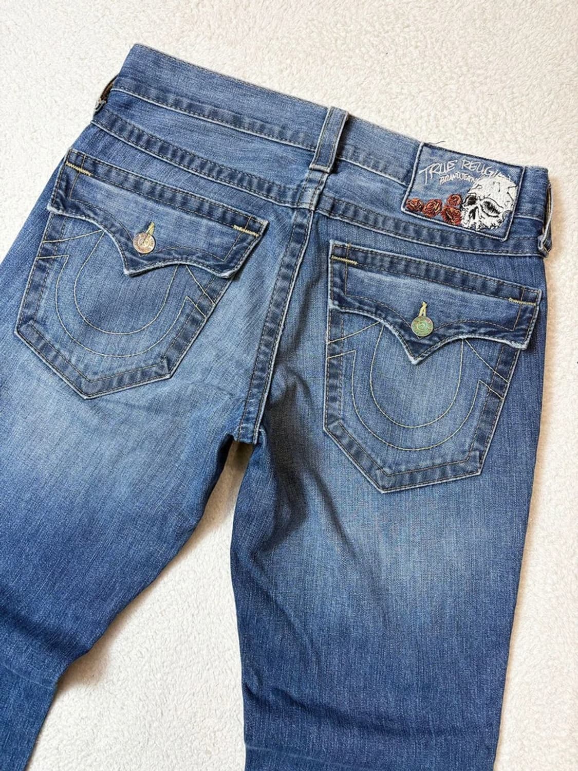 트루릴리젼 00's USA 패치드 데님 팬츠 PN6483    상품이미지7