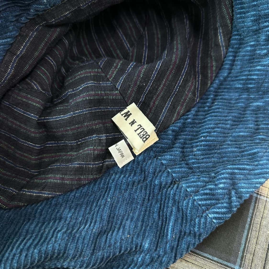 벨앤휘슬(현 cord)코듀로이 벙거지 버킷햇 (made in japan) 상품이미지4