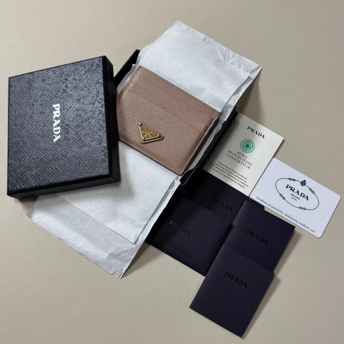 [정품/당일출고]프라다 사피아노 카드지갑 상품이미지2