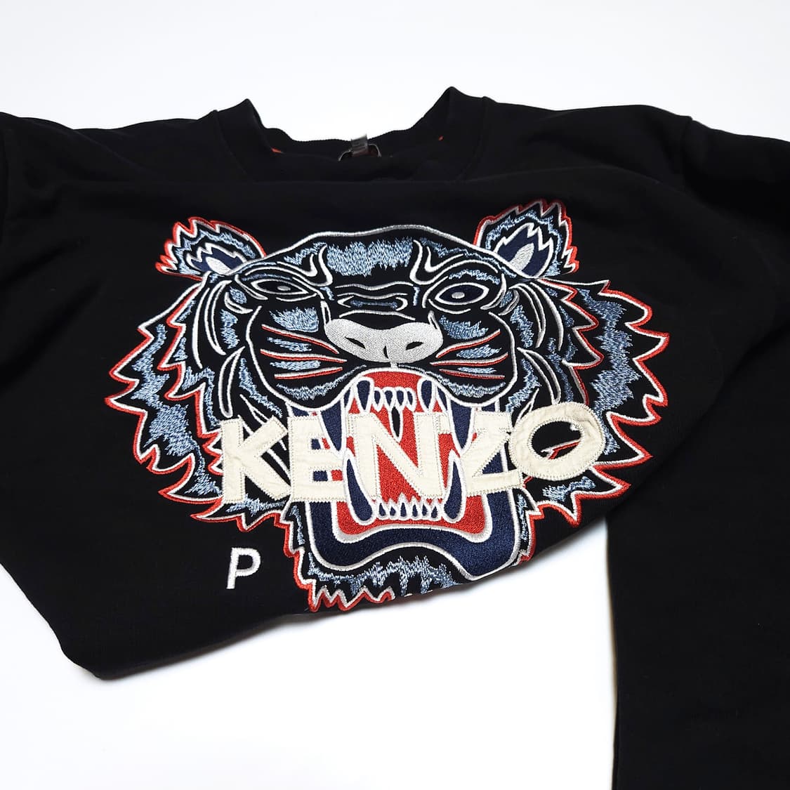 겐조 KENZO 타이거 자수 스웻셔츠 맨투맨 블랙 상품이미지5