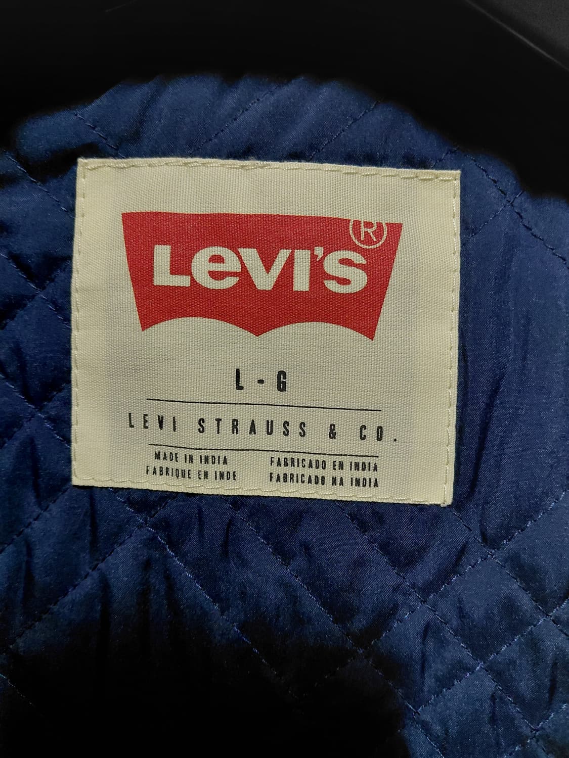 [리바이스]퀄팅 안감 후드 더플코트 L(105)사이즈 상품이미지4