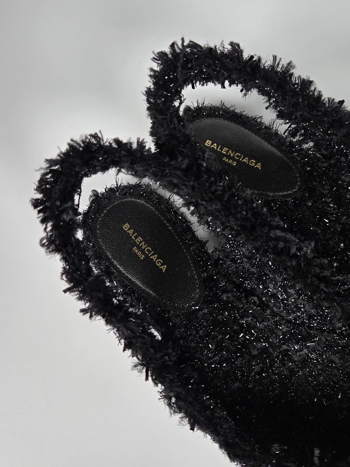 발렌시아가 스카파 트위드 루렉스 슬링백 플렛 36.5 상품이미지4