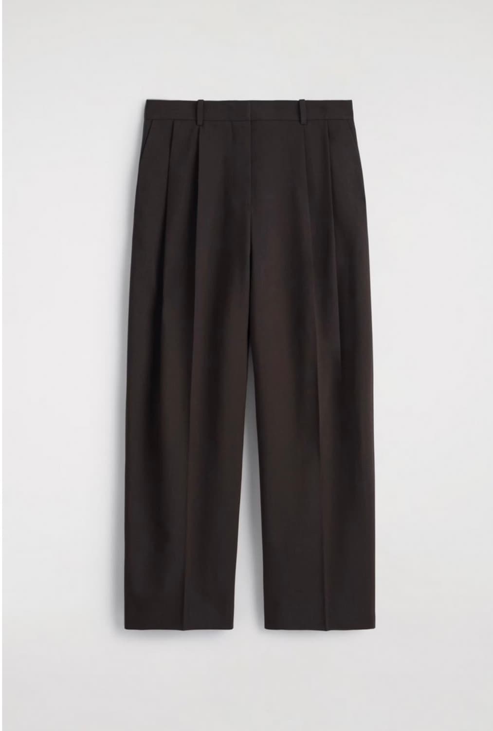 COS 25fw 릴랙스드 트윌 와이드레그 트라우저 상품이미지4