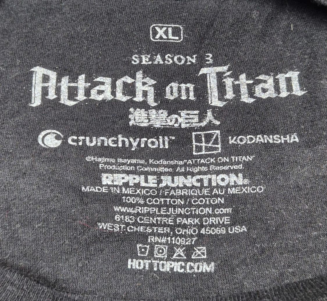 [XL]진격의거인 오피셜 티셔츠 -218 상품이미지3