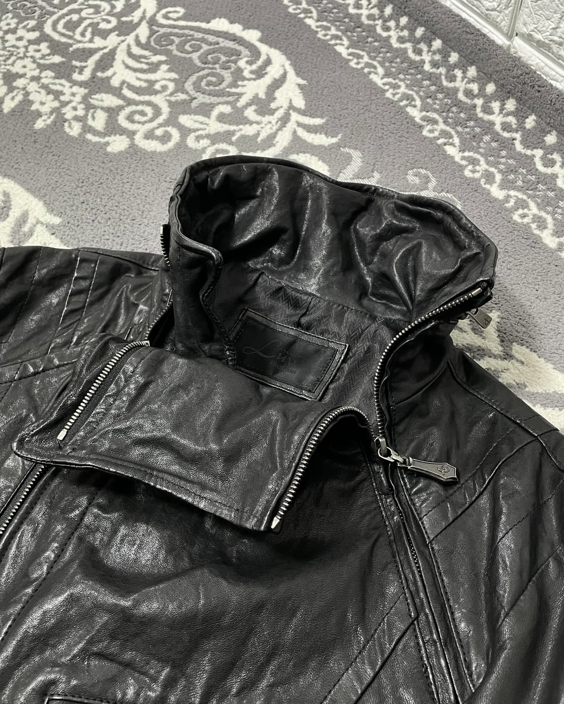 Luv Maison Archive Drape Lambskin jacket 상품이미지5