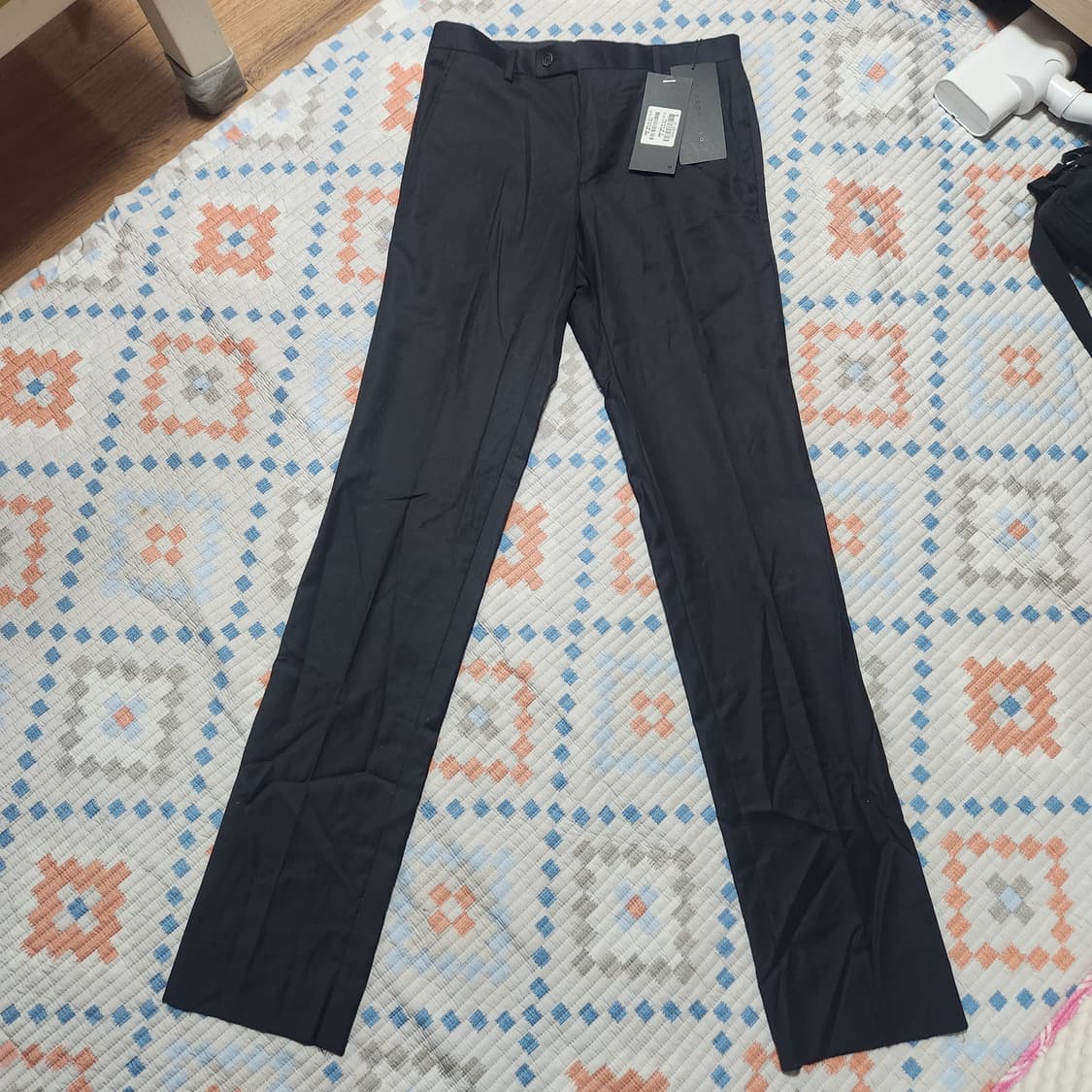 (새상품)지오송지오 남성 정장 바지 블랙 78 새상품 상품이미지1